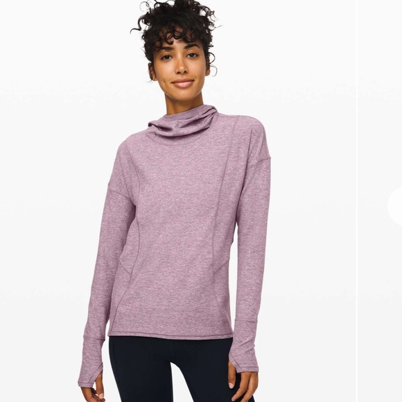 lululemon athletica Tops - Lululemon Ready to Rulu Hoodie Heather Frosted Mulberry Medium